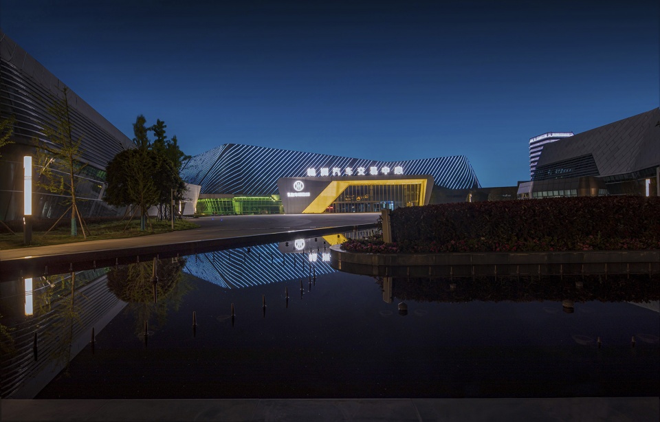 Masterplan design exploration of zhuzhou auto expo park trading center by cmie luo jin studio