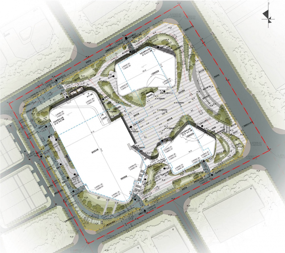 Masterplan design exploration of zhuzhou auto expo park trading center by cmie luo jin studio