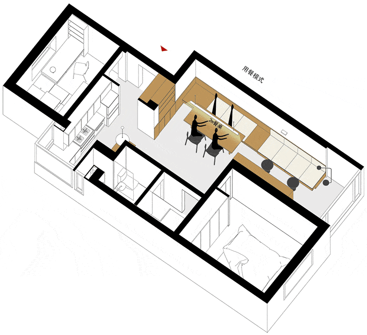 wood and white atelier suze dxm