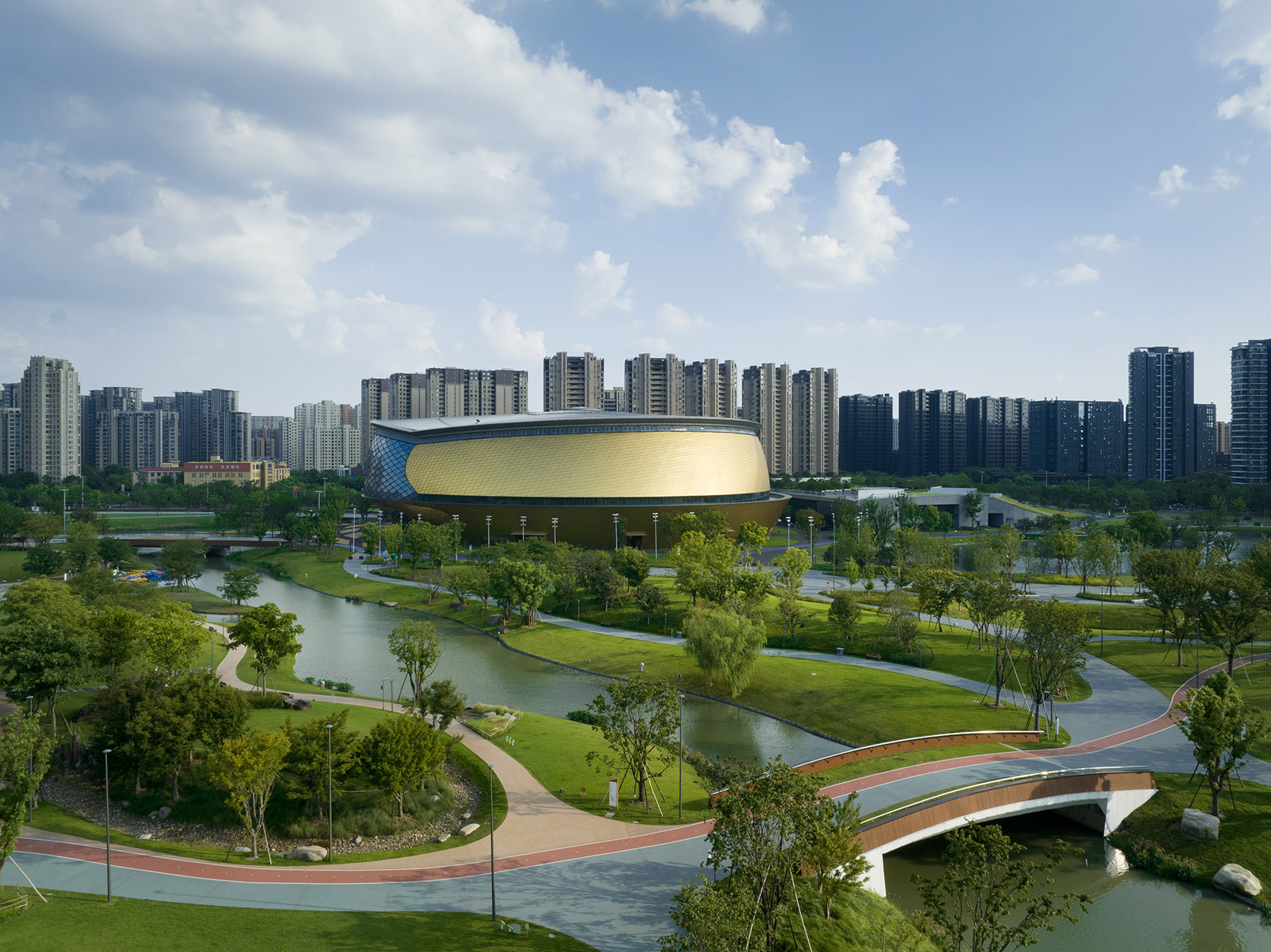 Asian Games Masterplan by Archi-Tectonics + !Melk - 谷德设计网