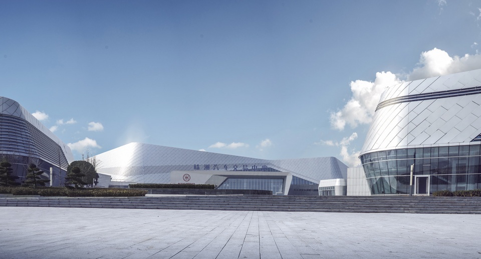 Masterplan design exploration of zhuzhou auto expo park trading center by cmie luo jin studio