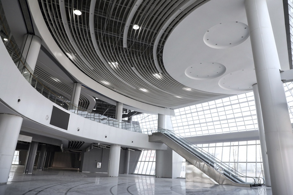 Masterplan design exploration of zhuzhou auto expo park trading center by cmie luo jin studio