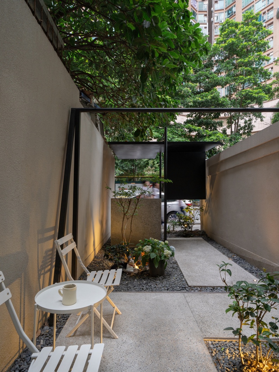 室外花园看入口 摄影@张超 chun by atelier waterside