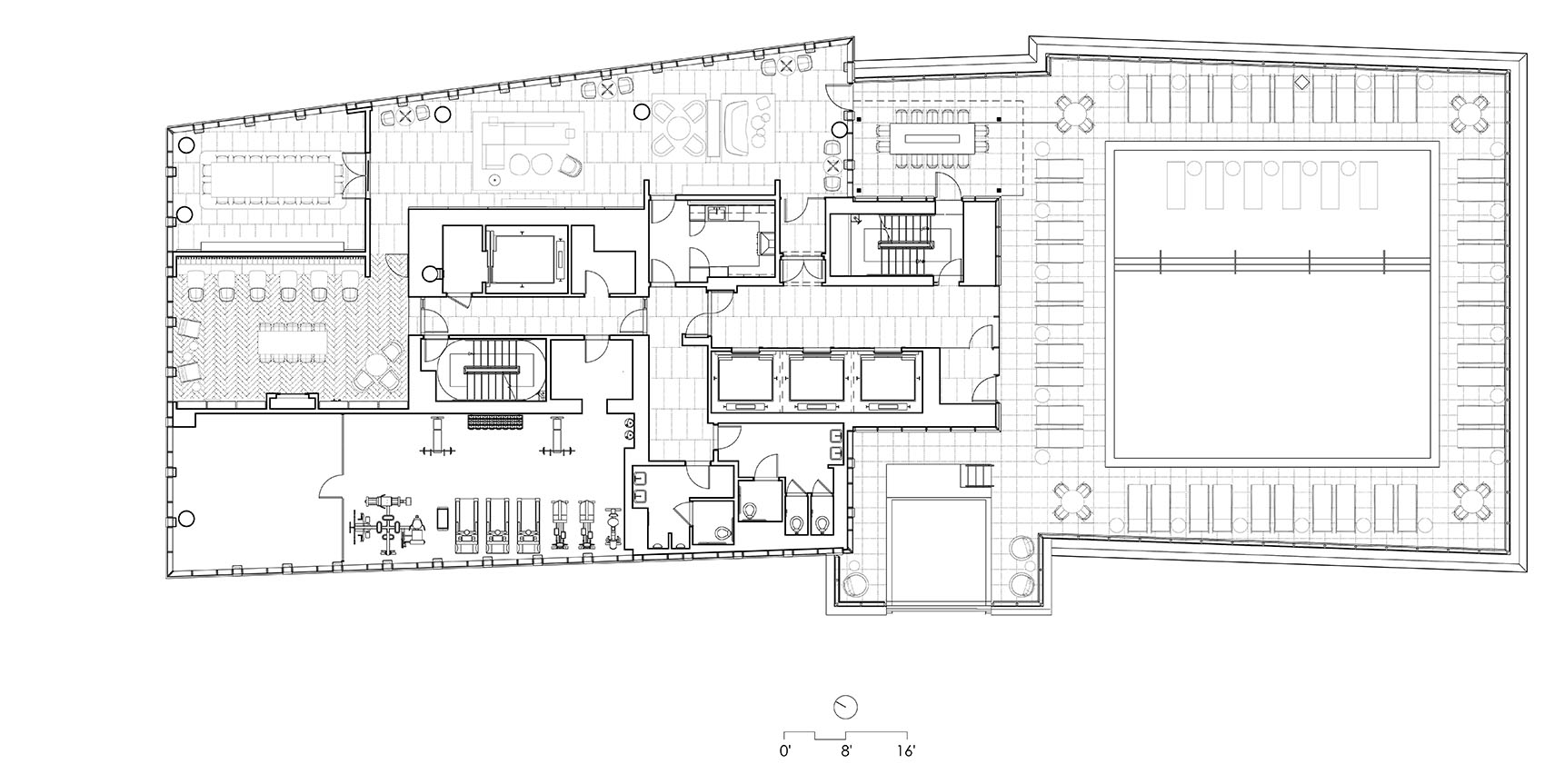 Alcove residential tower in Nashville by Goettsch Partners 谷德设计网
