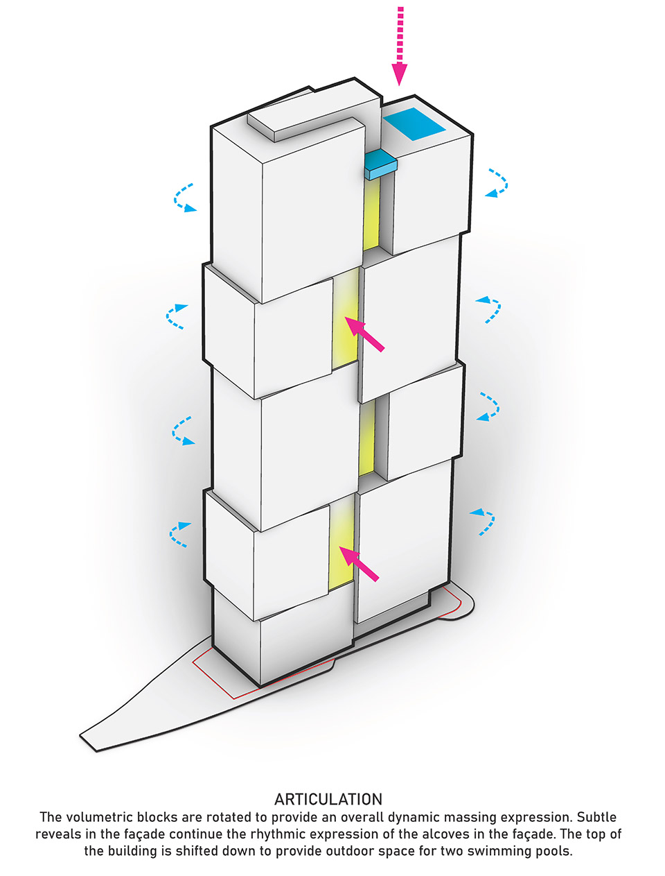 Alcove residential tower in Nashville by Goettsch Partners 谷德设计网
