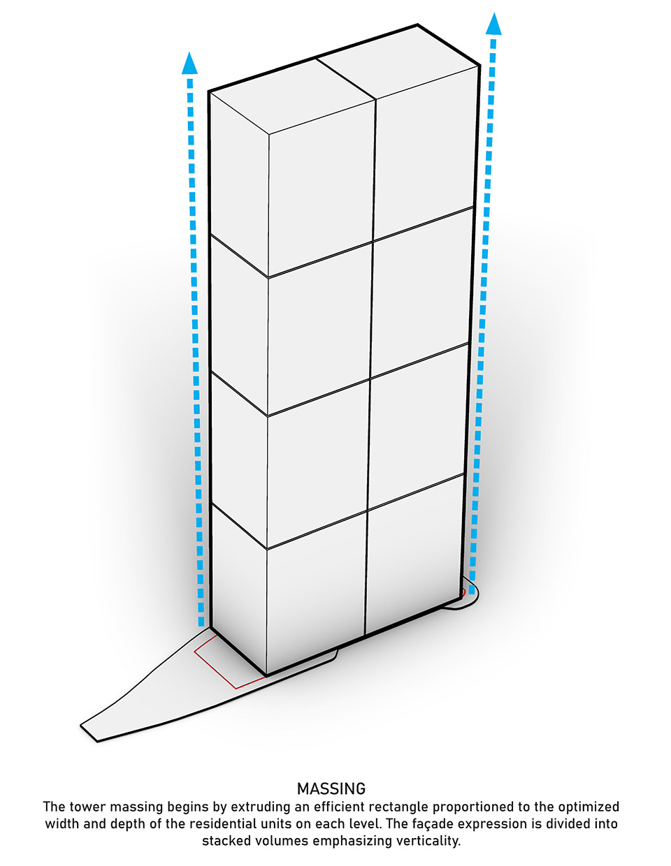 Alcove residential tower in Nashville by Goettsch Partners 谷德设计网