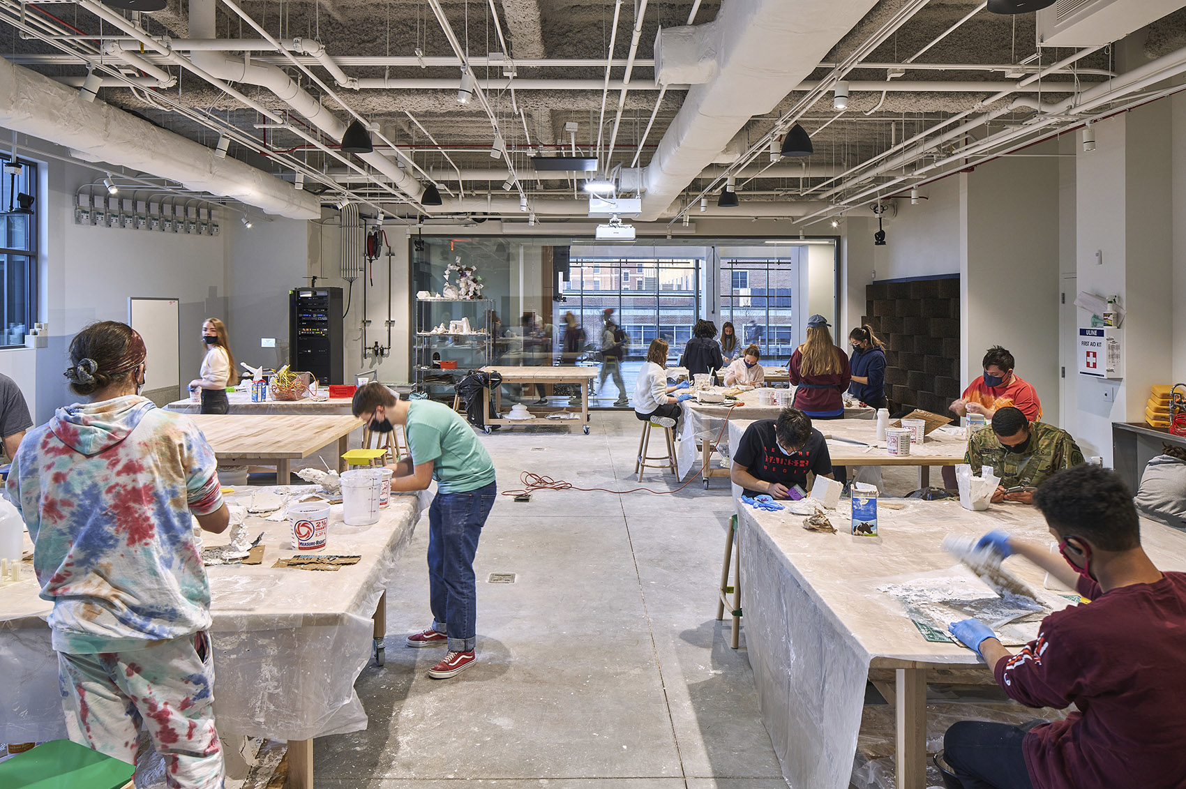 Create Lab Virginia Tech Virginia Tech Creativity and Innovation District by Hanbury - 谷德设计网
