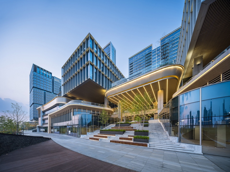 hangzhou asian games village vanke waterfront mixed use by hks