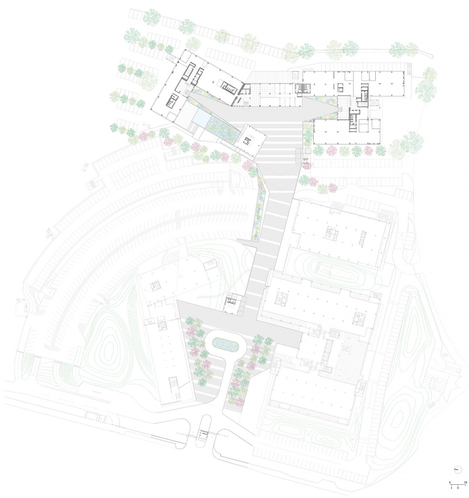 refurbishment and new construction of segreen business park