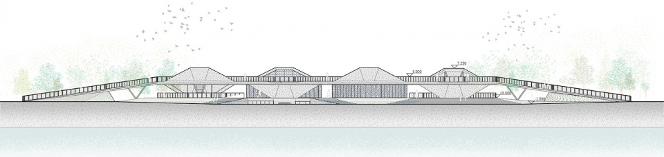 hangzhou riverfront public space sanqiao asian games park by original design studio tjad