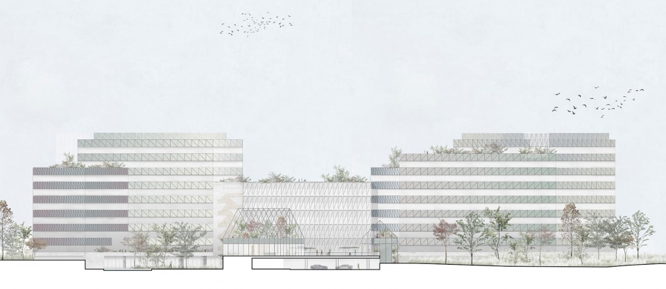 refurbishment and new construction of segreen business park