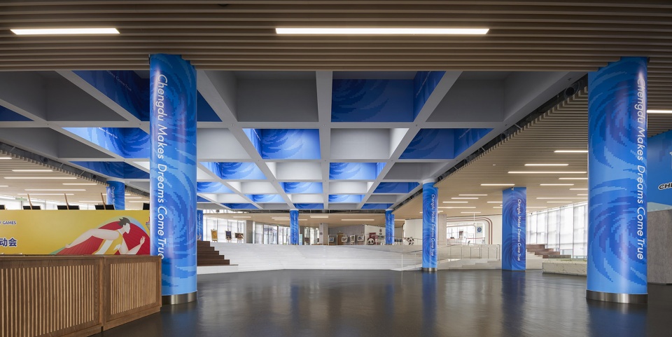 the service center and administrative center of chengdu universiade village for the 31st summer universiade cscec