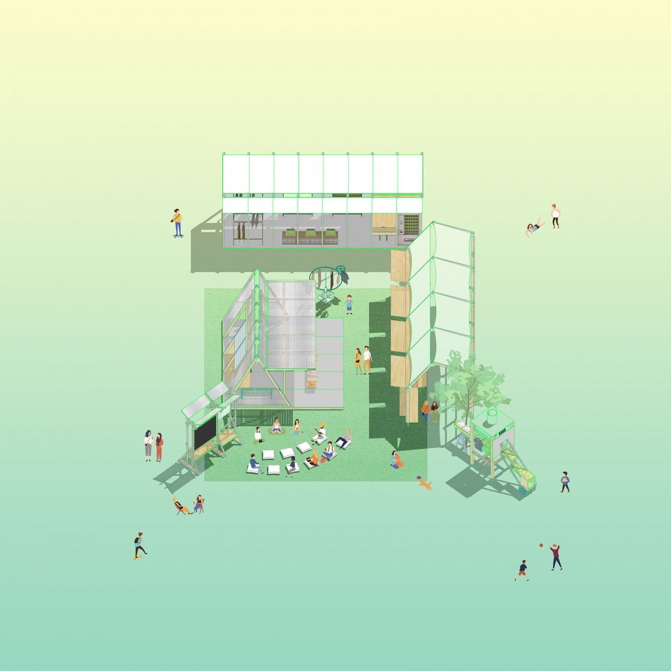 zuczug pop up market by flip studio