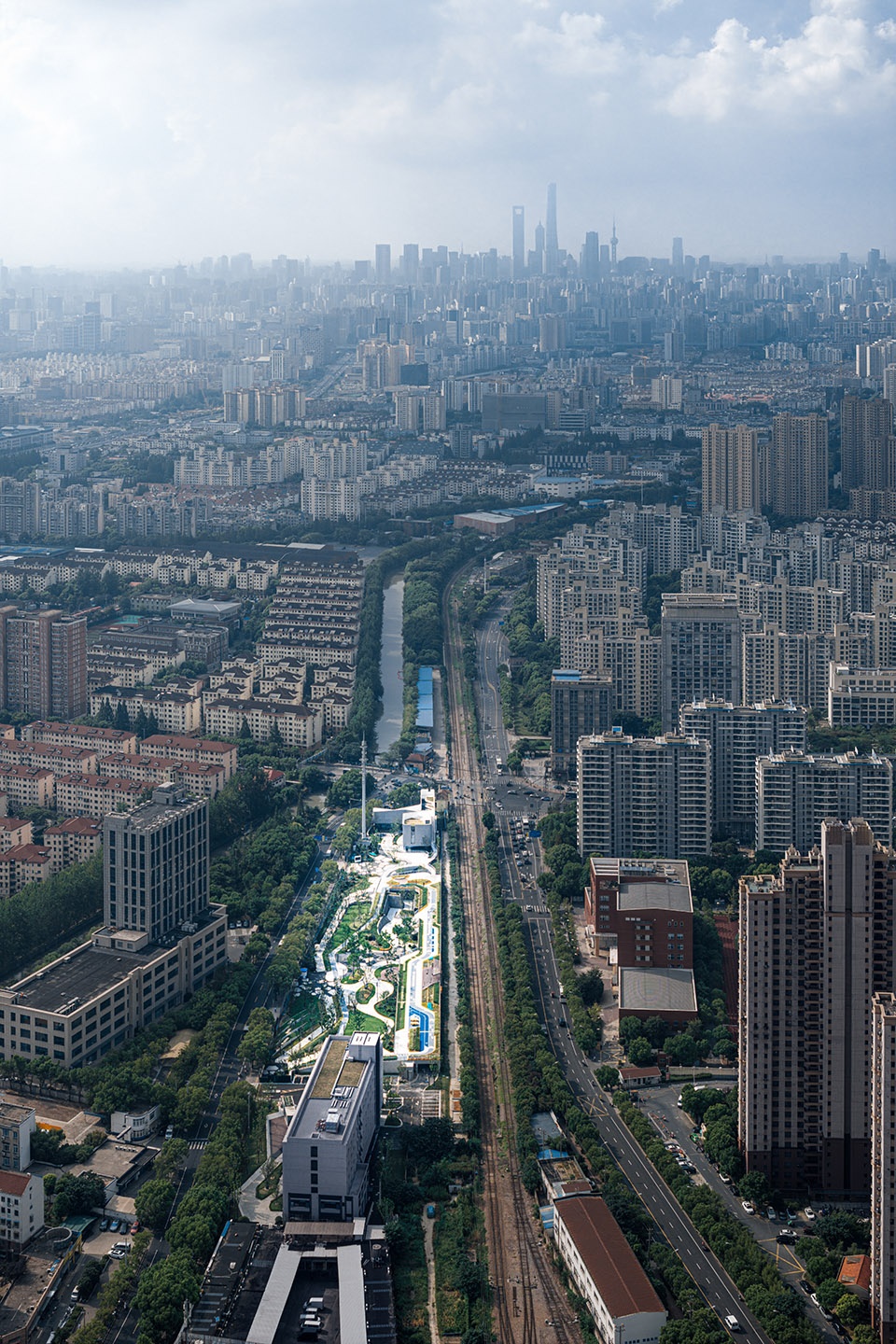 Shanghai s New Horizon High Land Park by Urban Architecture