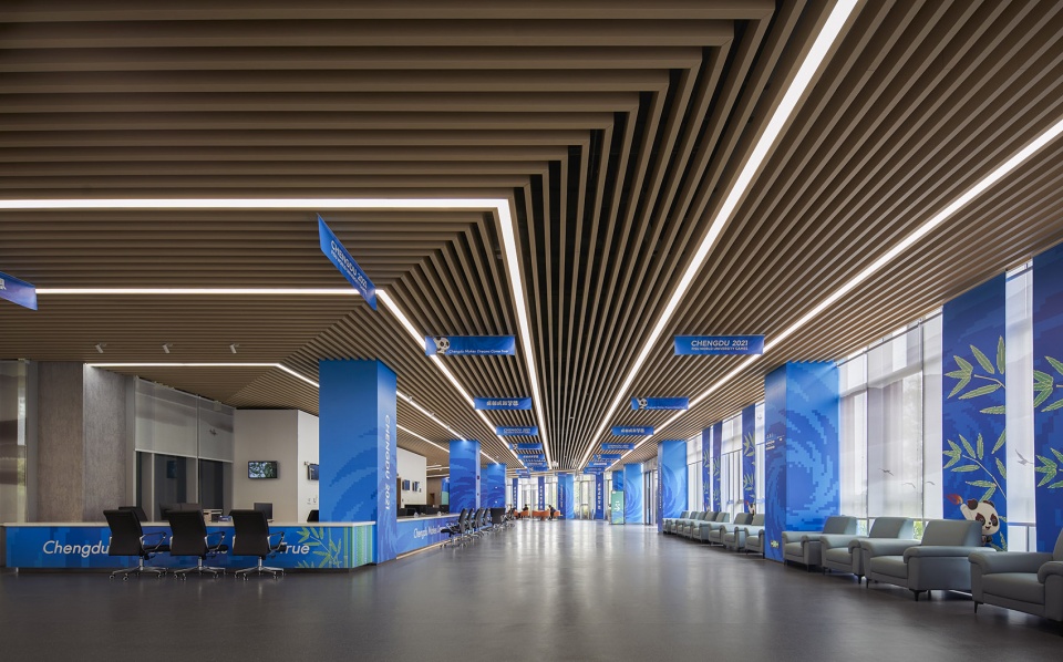 the service center and administrative center of chengdu universiade village for the 31st summer universiade cscec