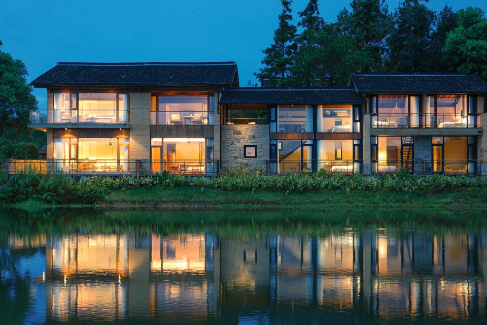 Hotel of quiet realm in Ji an China by BAIDAO ARCHITECTS