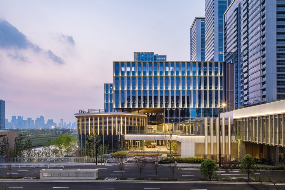 hangzhou asian games village vanke waterfront mixed use by hks