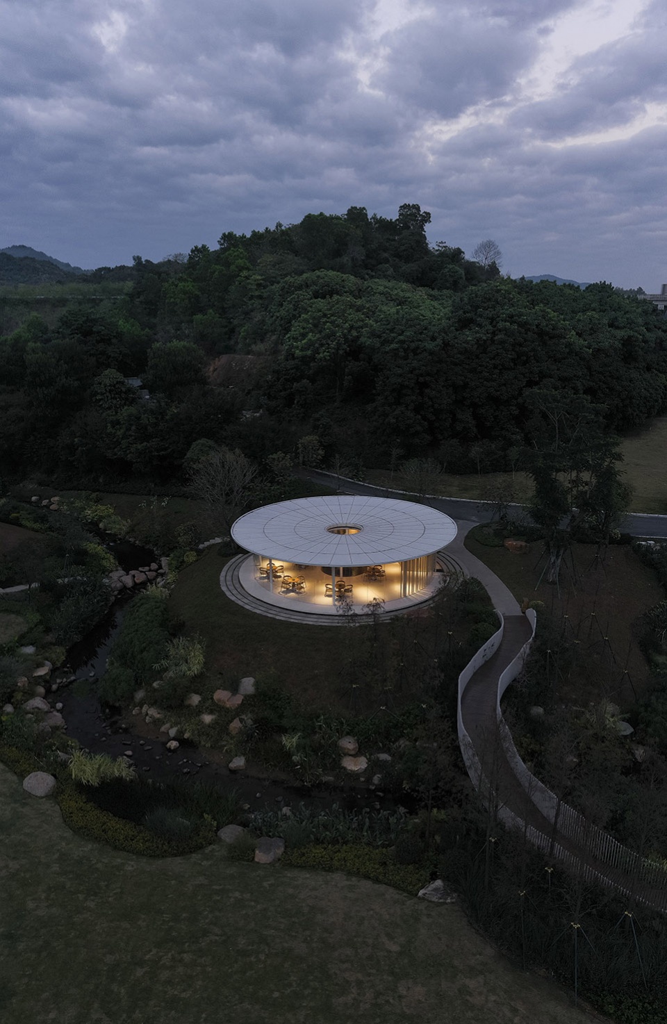 huangma rural revitalization workstation and rural reception hall by 3andwich design