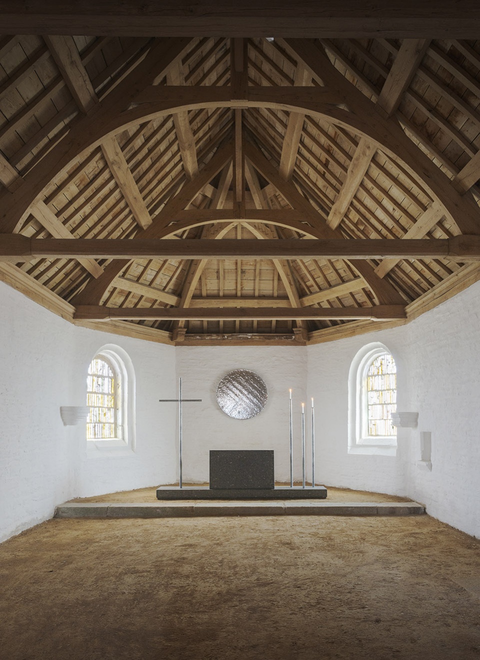 the chapel of saint michel de brasparts by ronan bouroullec