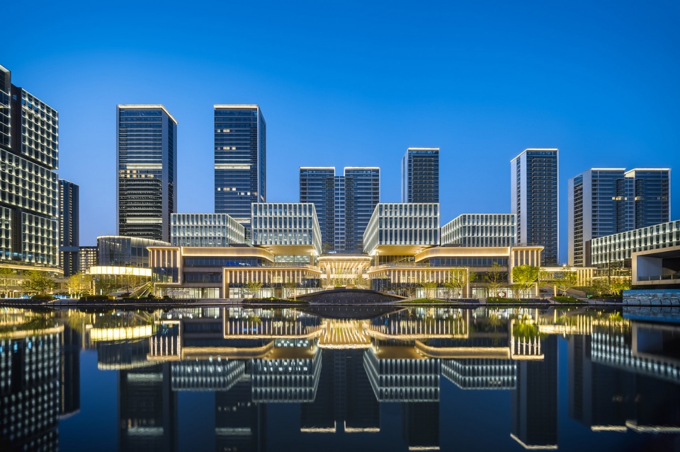 hangzhou asian games village vanke waterfront mixed use by hks