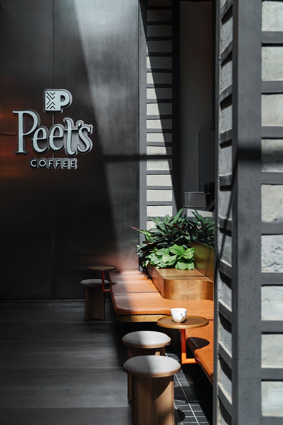 Peet s UCCA Beijing 798 red design