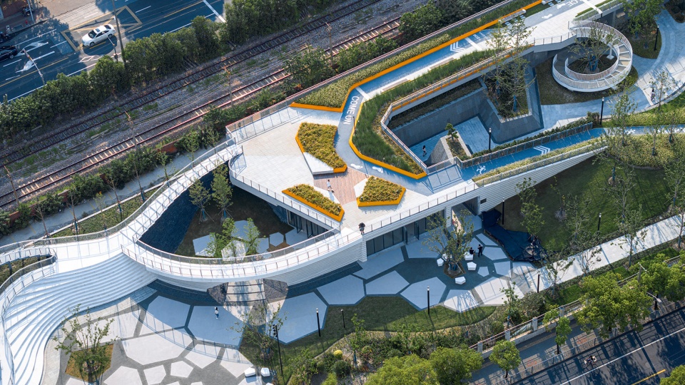Shanghai s New Horizon High Land Park by Urban Architecture