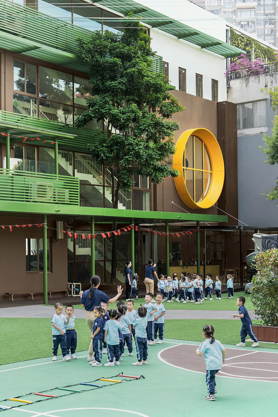 Shenzhen Birongwan kindergarten renovation project by Studio NOR