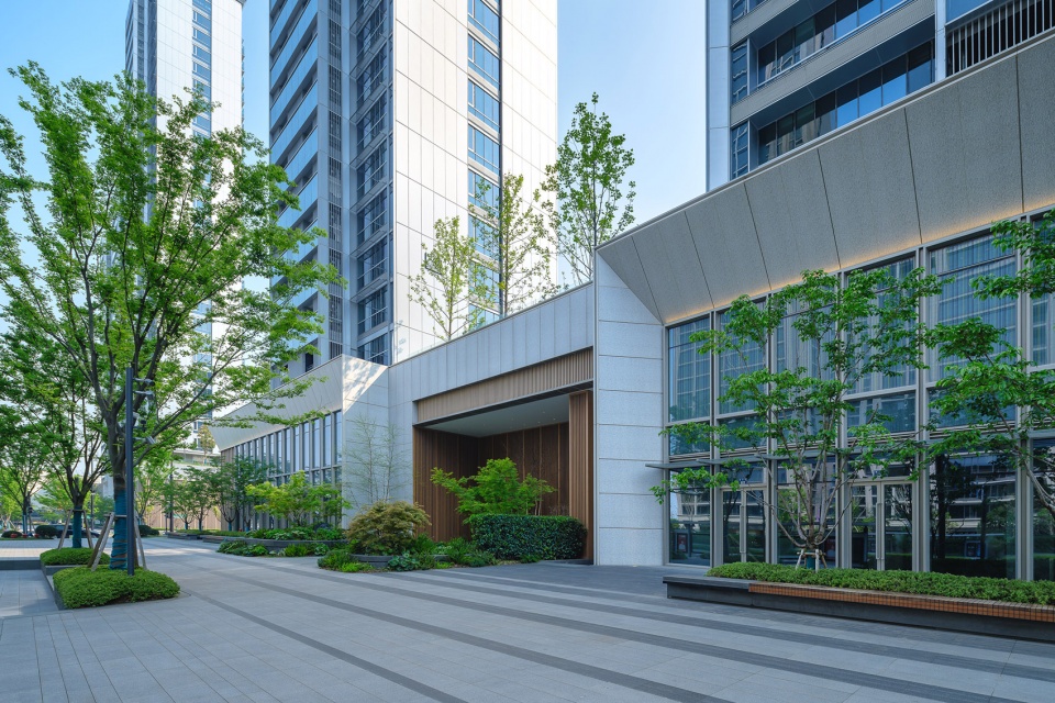 hangzhou asian games village vanke waterfront mixed use by hks