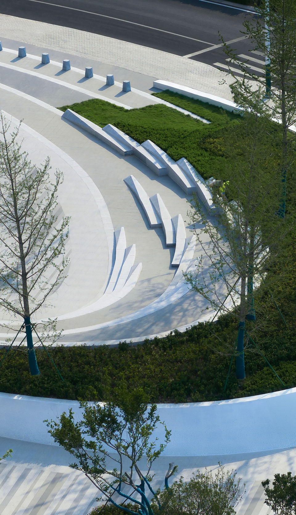 Wind Plaza潍坊风之广场 HID翰地景观