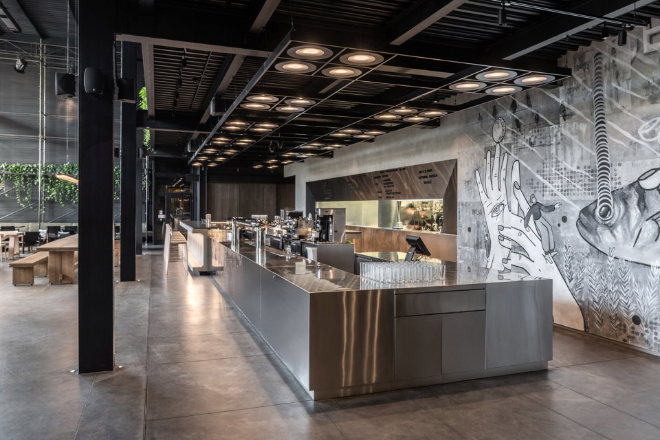 mova beer space by balbek bureau