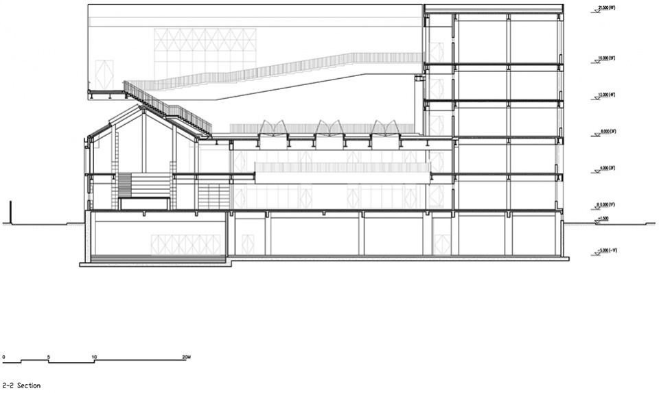 shanghai nanqiao academy comprehensive building by node architecture urbanism