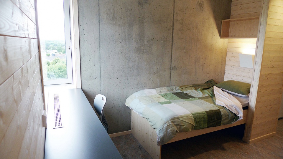 Toneheim Folkehøgskole Student Housing by ASAS arkitektur