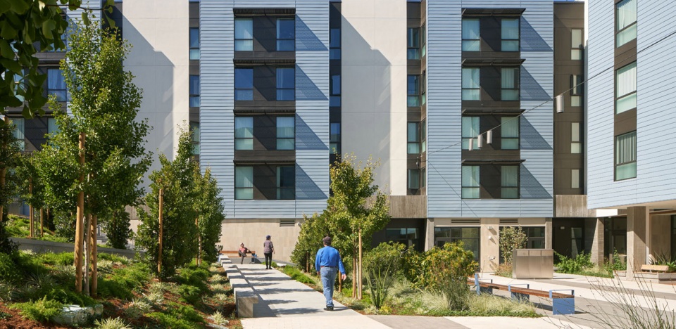 2021 asla residential design award of excellence edwin m lee apartments gls landscape architecture