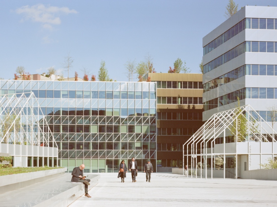 refurbishment and new construction of segreen business park