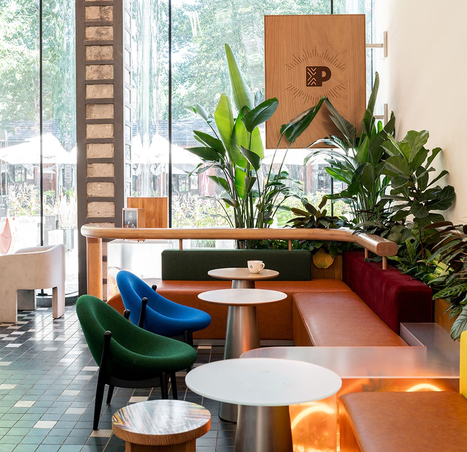 Peet s UCCA Beijing 798 red design