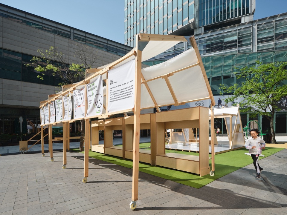 zuczug pop up market by flip studio