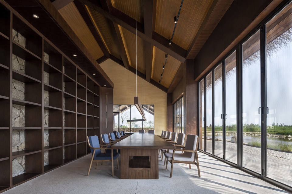 lujiang dahantang research and learning base by qingjishe union firm