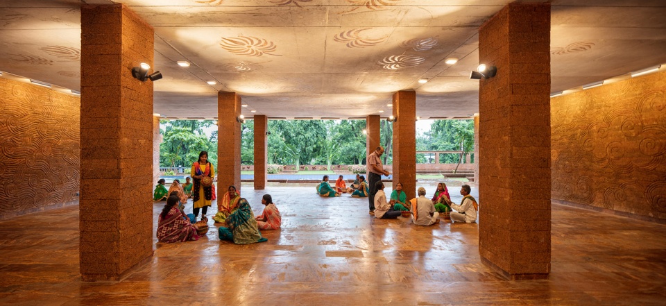 krushi bhawan by studio lotus