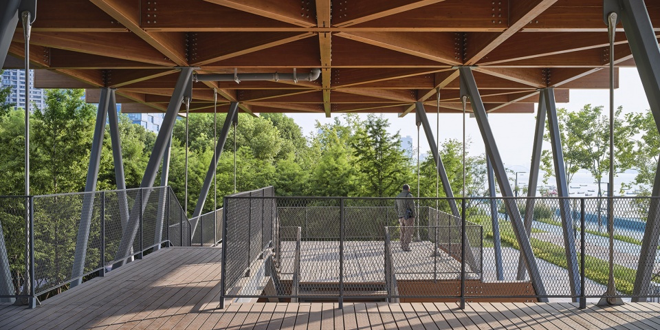 Hangzhou Riverfront Public Space the Changting Station by Original Design Studio TJAD