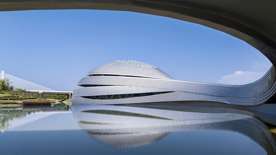 Jewel On The Silkroad Nanbu Eye Gymnasium China by Zhoyu Design Group
