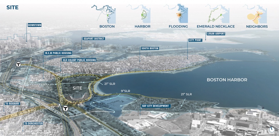 2022 asla analysis and planning award of honor moakley park resilience plan stoss landscape urbanism