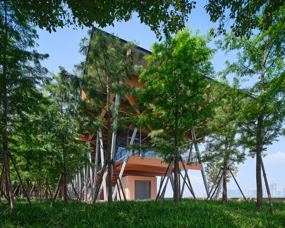 Hangzhou Riverfront Public Space the Changting Station by Original Design Studio TJAD
