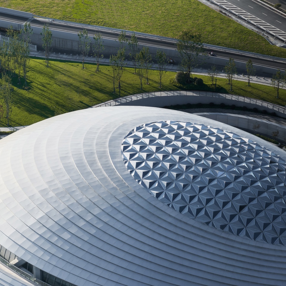 Jewel On The Silkroad Nanbu Eye Gymnasium China by Zhoyu Design Group