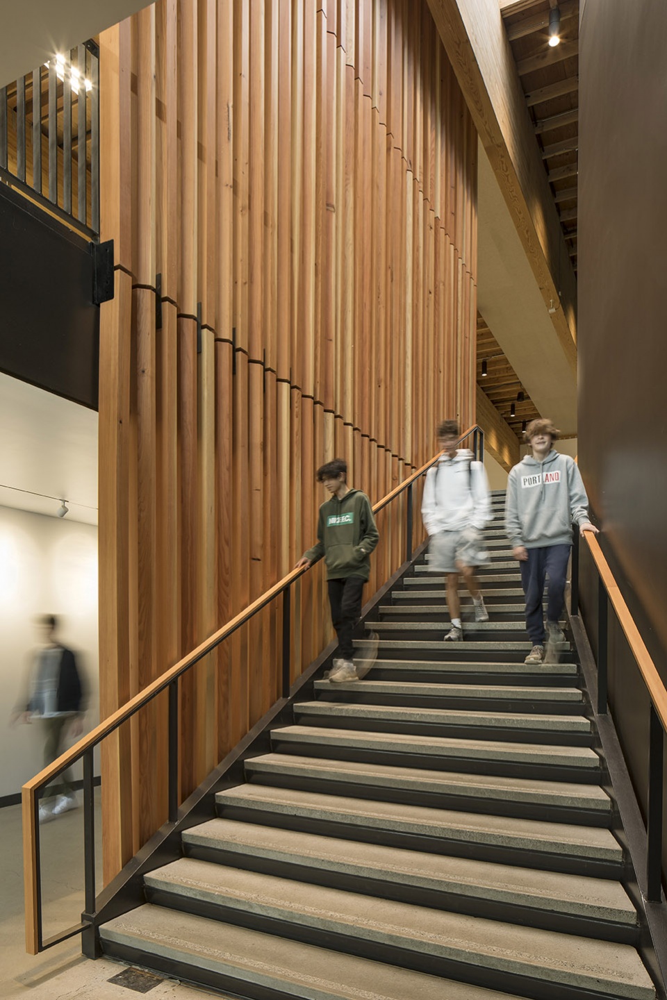oregon episcopal school athletic center by hacker