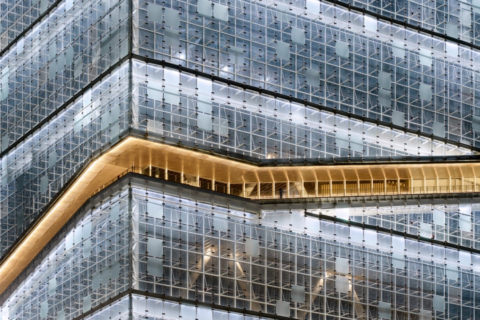 Hangzhou Olympic and International Expo Center Sports Complex Training Hall by AREP HZADI CO LTD