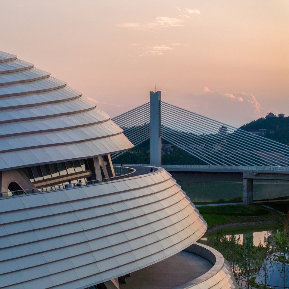 Jewel On The Silkroad Nanbu Eye Gymnasium China by Zhoyu Design Group