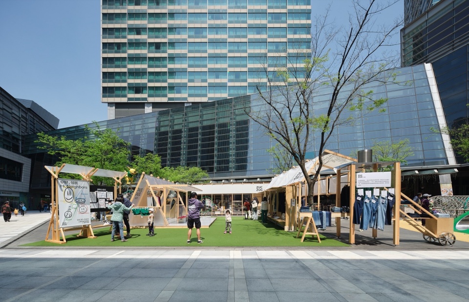 zuczug pop up market by flip studio