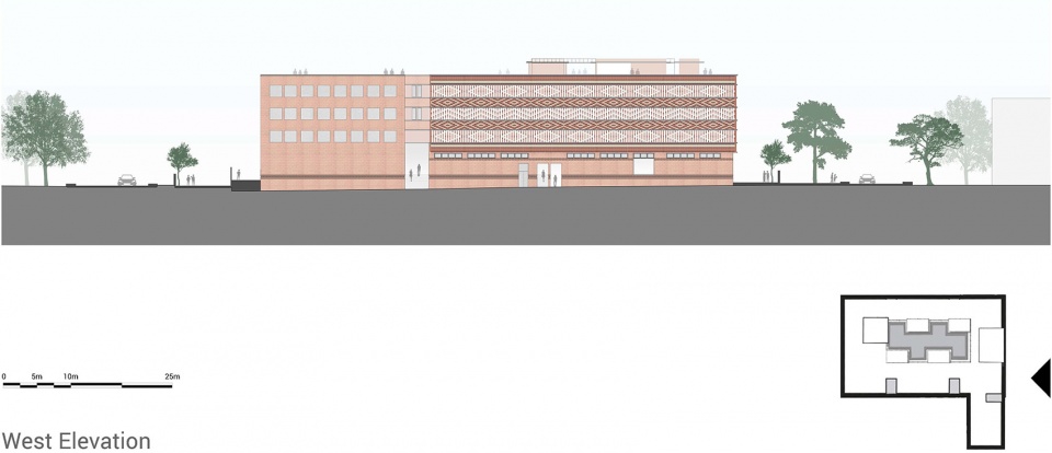 krushi bhawan by studio lotus