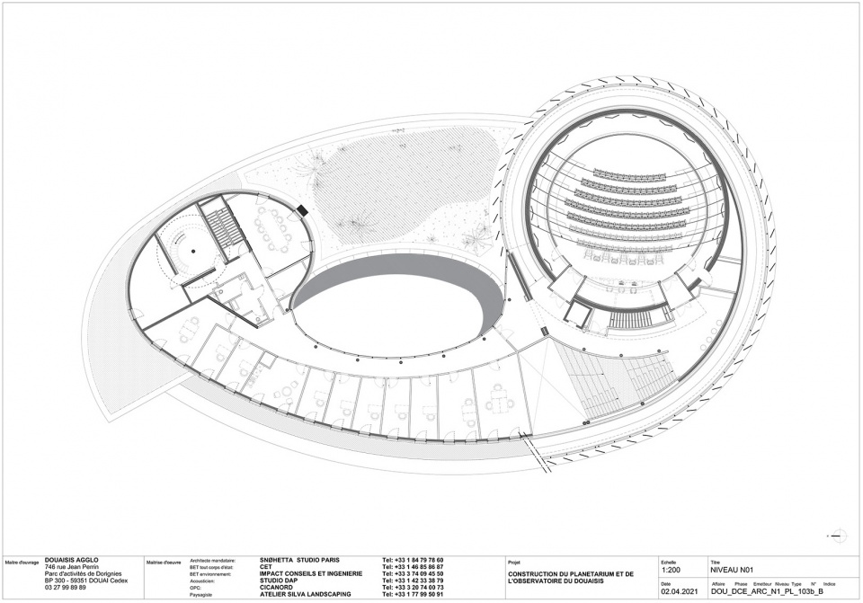 orionis planetarium and observatory by snohetta