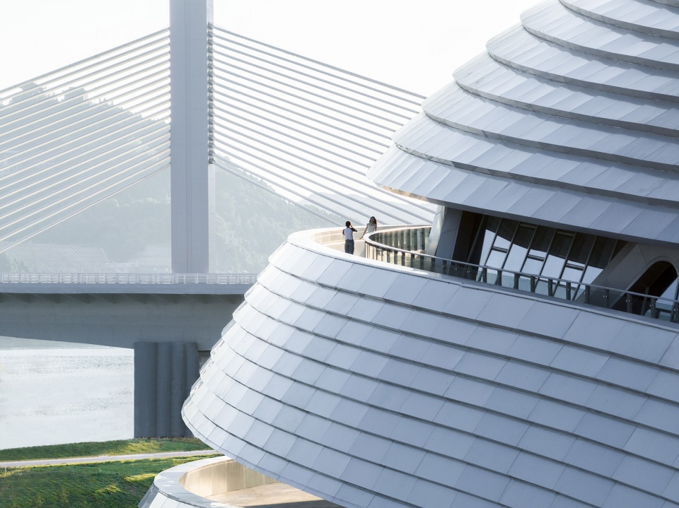Jewel On The Silkroad Nanbu Eye Gymnasium China by Zhoyu Design Group